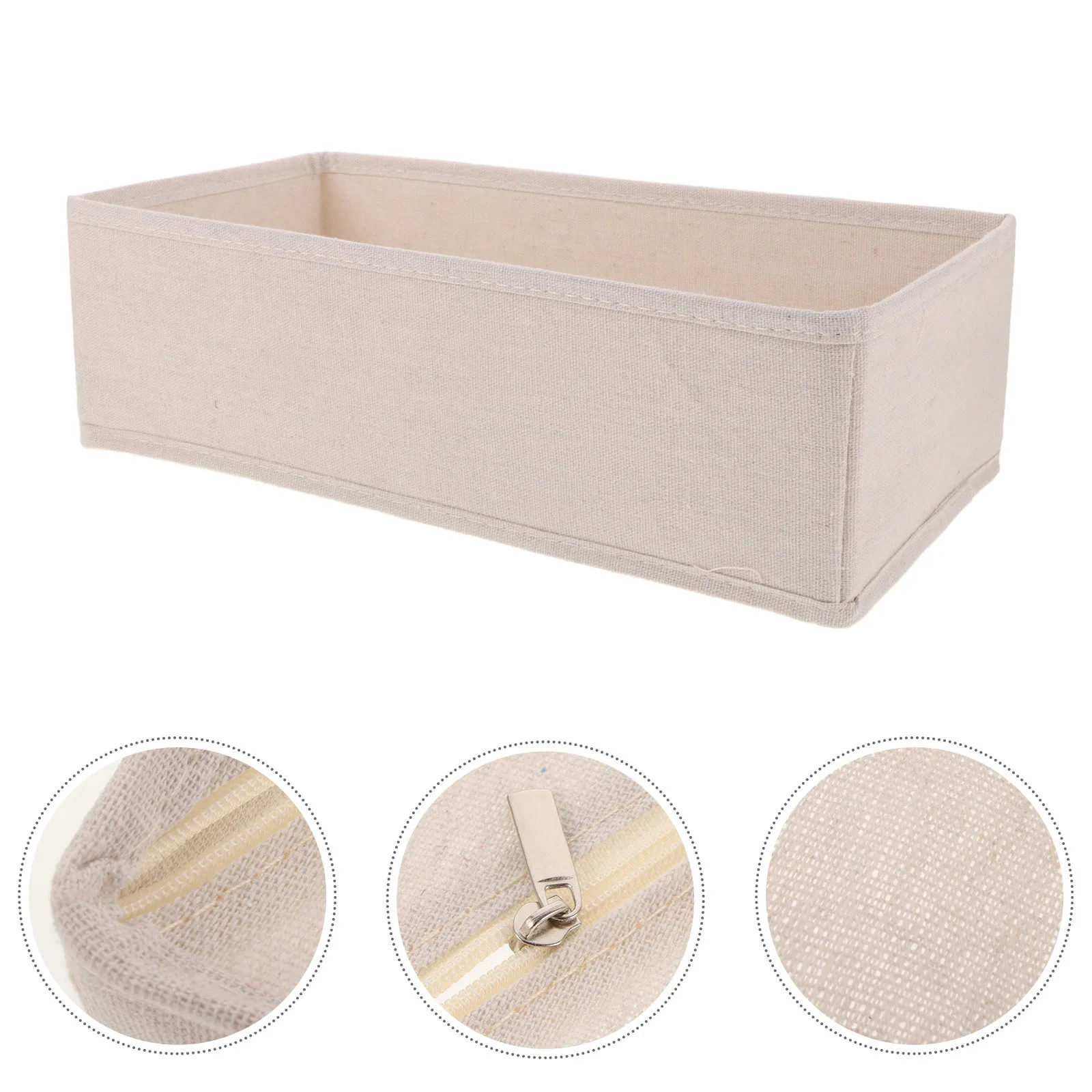 

Large Capacity Fabric Storage Box Foldable Clothes Organizer for Drawer Wardrobe Tshirt Shirt Pant Jeans Socks Lingerie Closet