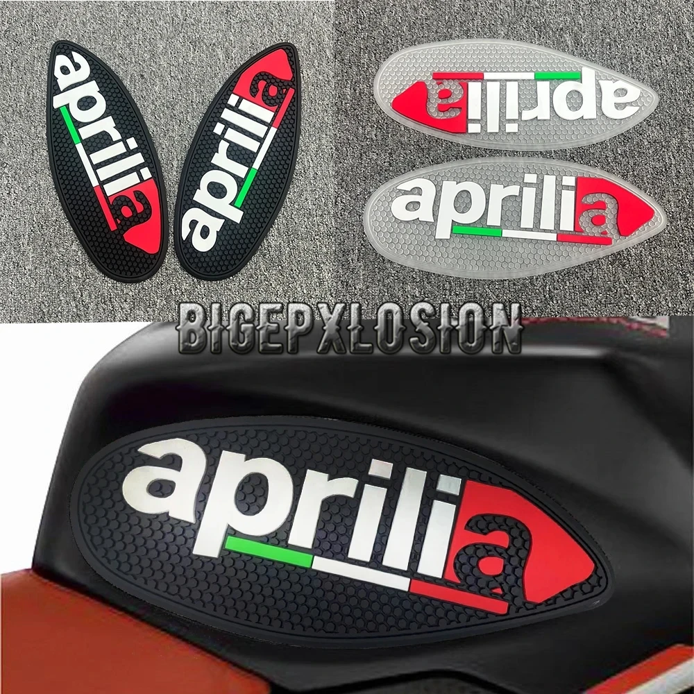 For Aprilia RS 660 / Tuono 660 2021-23 Side Fuel Tank Pad Tank Pads Protector Stickers Decal Gas Knee Grip Traction Pad Tankpad