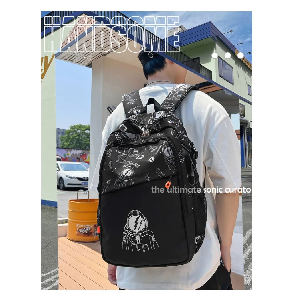 school bag Kids backpack water proof Preschool Ages 6-18 Spine protection Reduce the burden Large capacity