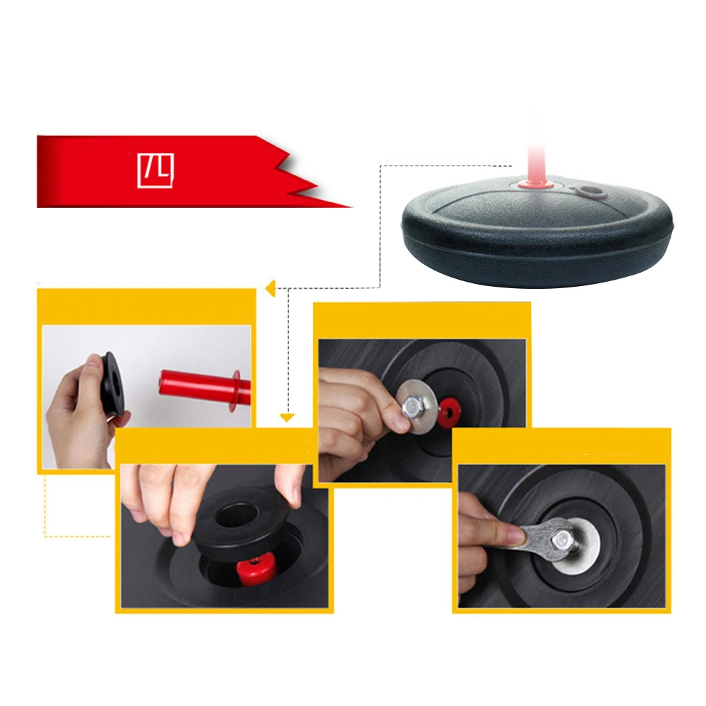 Set da gioco giocattolo da basket regolabile da 150 cm per bambini con supporto per pannello posteriore, gonfiatore e chiave di installazione