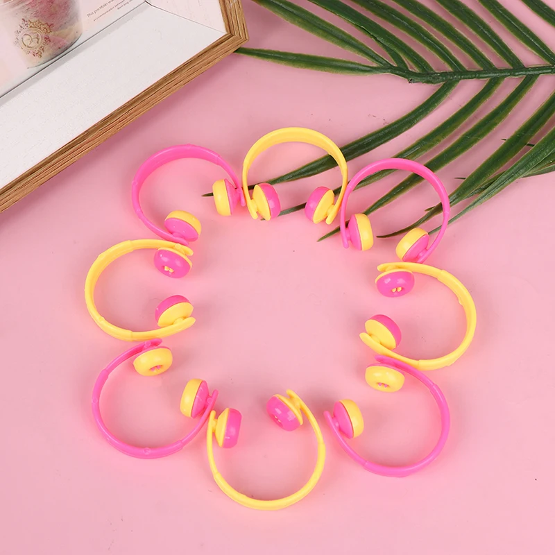 5 قطعة 1/12 سماعة بيت الدمية ديكور ألعاب كلاسيكية للأطفال أطفال هدية دمية المنمنمات سماعة أذن لاسلكية بلاستيكية