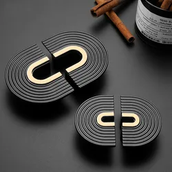 Simple Semicircle Cabinet Handle Nordic Interior Doors  Handles Personality Creative Drawer Pulls Furnitures Wardrobe Knobs