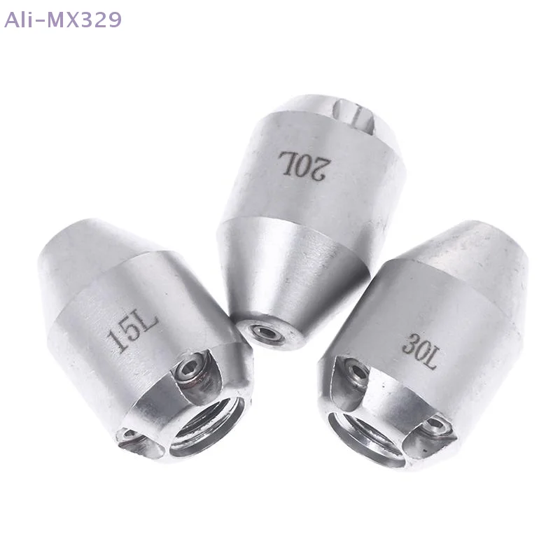{MX329} Ugello per getto fognario da 1/4" Ugello per getto fognario in acciaio inossidabile da 5000 Psi per accessori per idropulitrice