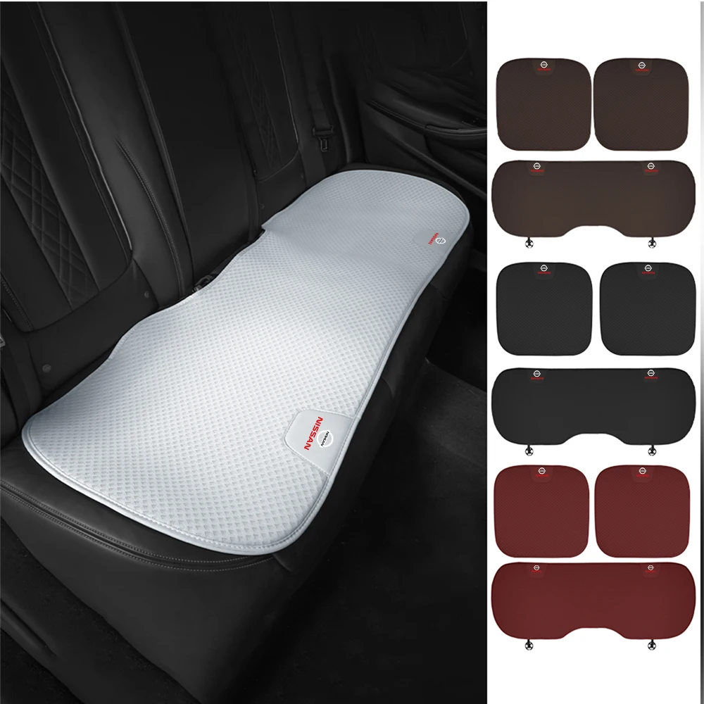 New Car Seat Cover Front Rear Comfort Cushion Seat Breathable Mat For Nissan Ariya Leaf Patrol Qashqai Nismo X trail Navara Note