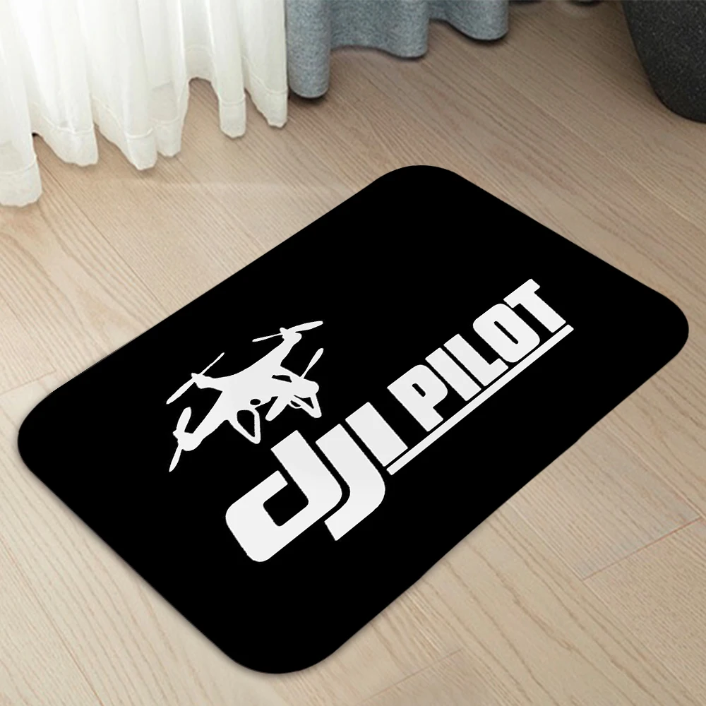 Doormat Home DJI Professional Pilot Drone Carpet Entrance Door Mats Modern Decor Carpet Bathroom Floor Mats 004