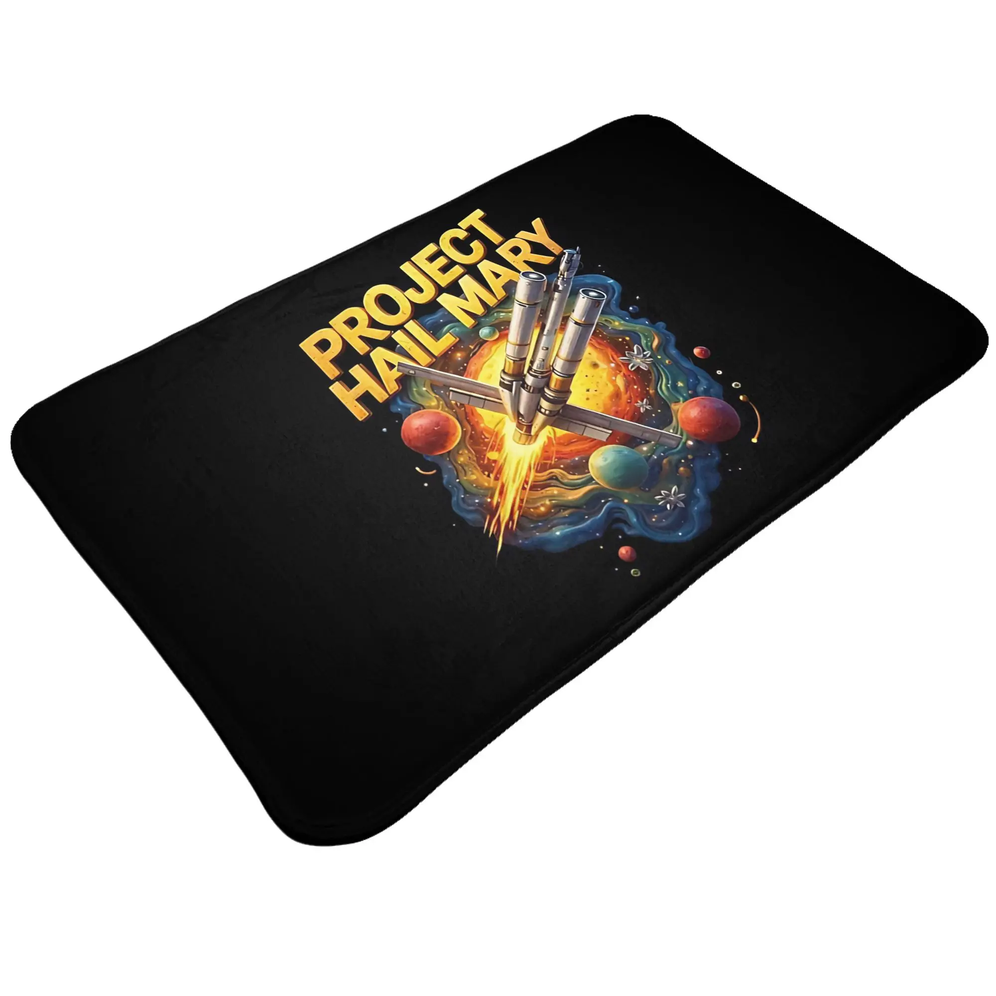Save The World Sci Fi, Funny Rocky amaze  Decorations Bath Mat Project-Hail-Mary Doormat Kitchen Carpet Outdoor Rug Home Decor