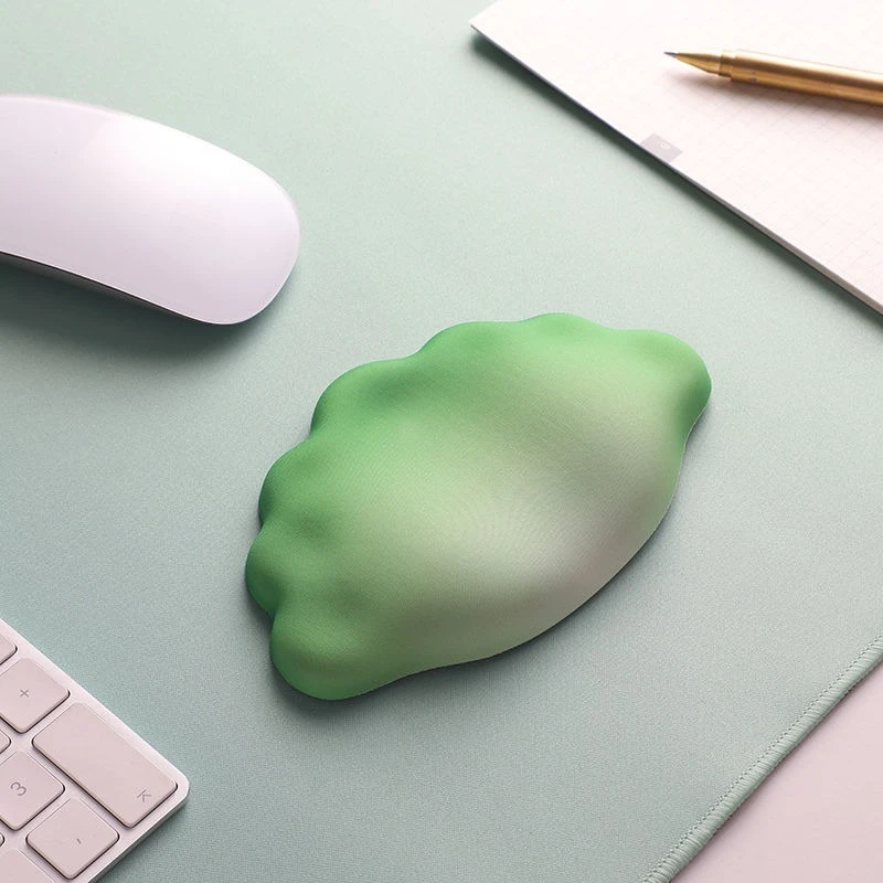 

Silicone wrist guard mouse pad keyboard hand rest office oversized pad wrist rest dumplings 3d