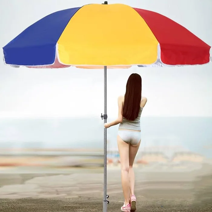 

Custom Made Factory Large Big Garden Patio Umbrella Outdoor Sunshade/Wind Resistant Waterproof Easy-Up Beach Umbrella