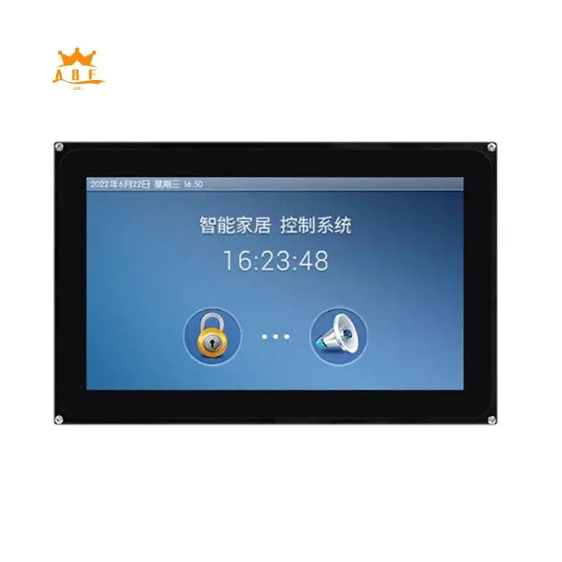 A08E-10.1 Inch IPS Capacitive Touch Screen 1024X600 RGB Interface Support 10 Point Touch With LED Backlight