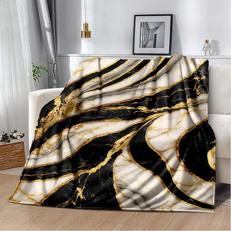 New Style Luxurious Nature Marble Colour Blanket,Soft Throw Blanket for Home Bedroom Bed Sofa Travel Picnic Cover Kid Gift