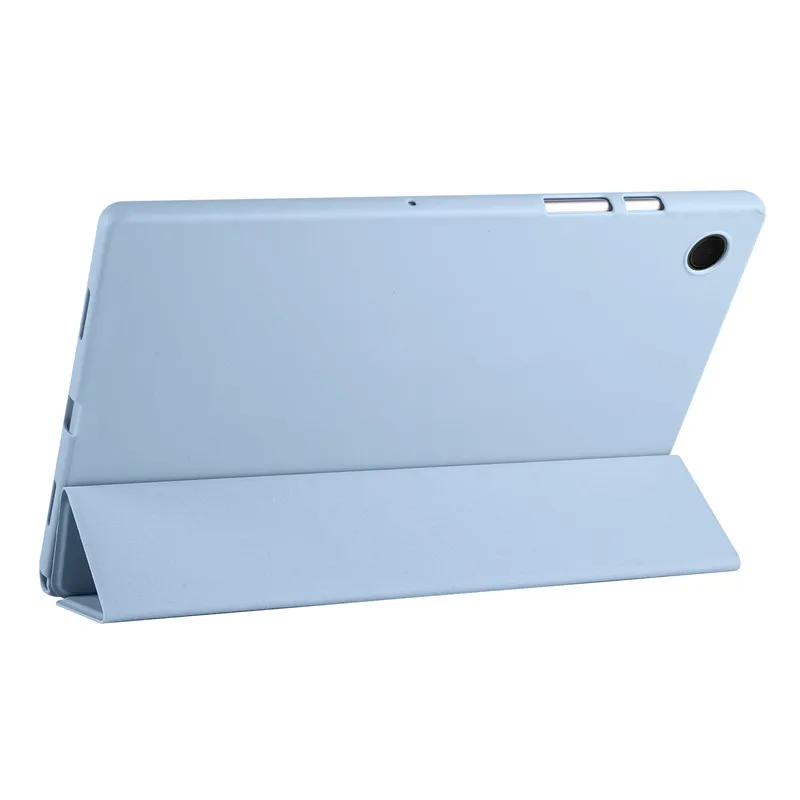 Custodia per Samsung Galaxy Tab A9 Custodia Coque PU Leaher Custodia morbida in silicone con piega posteriore per Funda Galaxy Tab A9 A 9 A9 Plus Custodia