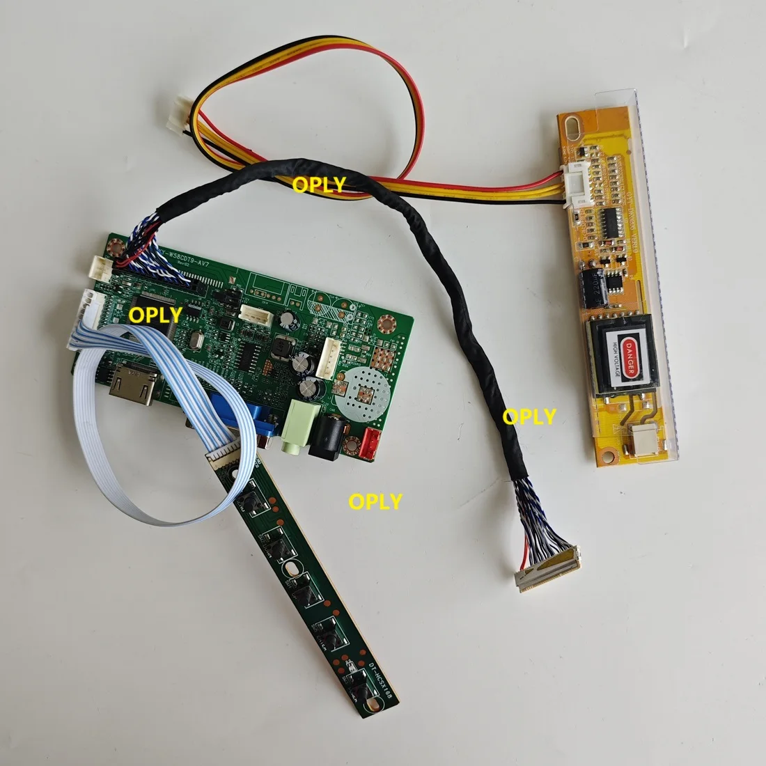 

Controller board kit for 1280X800 B154EW04 B154EW04 VB B154EW04 V2 LCD panel 15.4" Screen monitor 58C HDMI-Compatible VGA