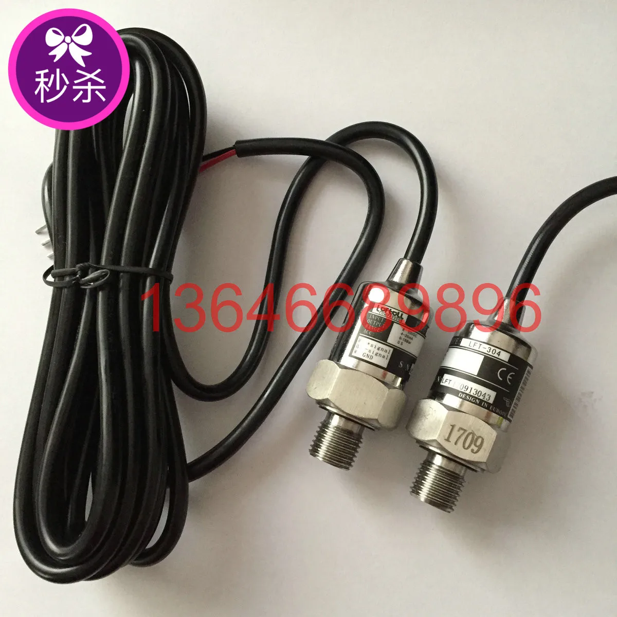 

Screw Machine Pressure Sensor PT-304-BK Pressure Transmitter 910511200009