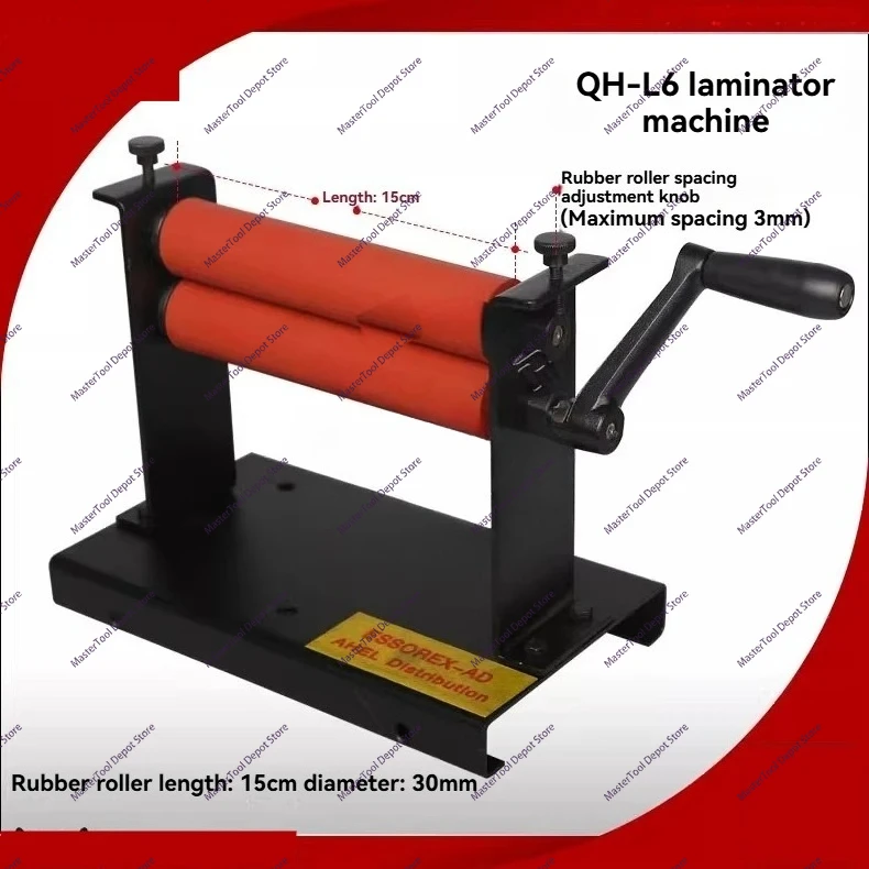

QH-L6 дюймов Машина для холодного монтажа Ламинатор 15 см