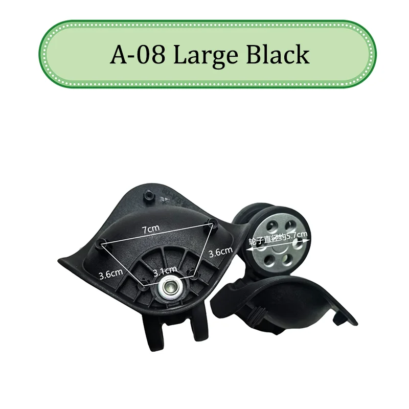 Suitable For Hongli A-08 Universal Wheel Trolley Case Wheel Replacement Luggage Pulley Sliding Casters wear-resistant Repair