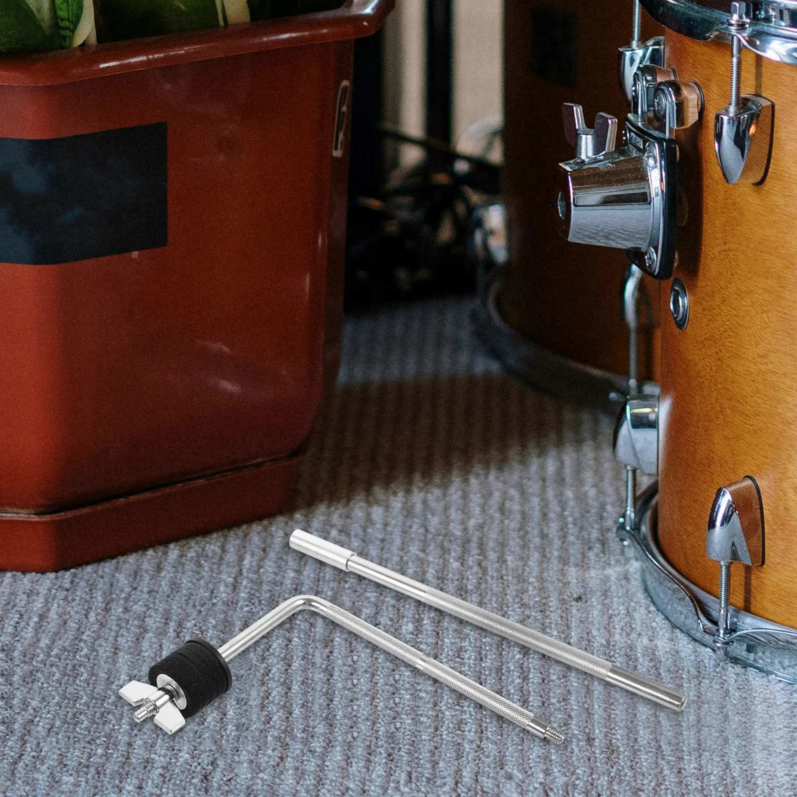

Expansion Clip Boom Drum Mount Holder Multifunctional Zinc Alloy Arm Cymbal Bracket Cymbal Boom Bracket Metal Drum Accessories