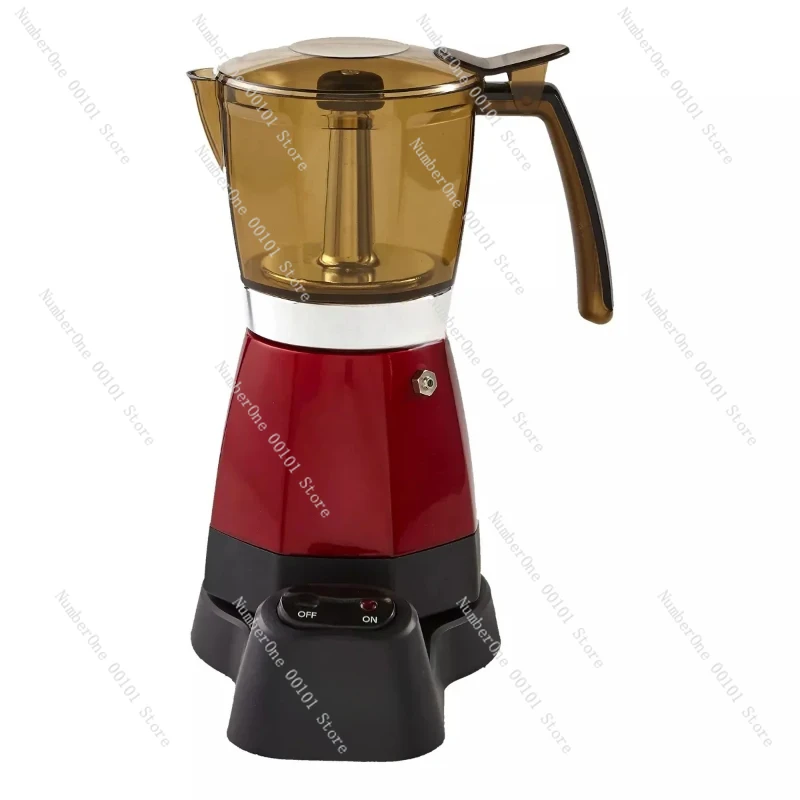 IMUSA Electric Espresso/Moka Maker Red - 6 Cup