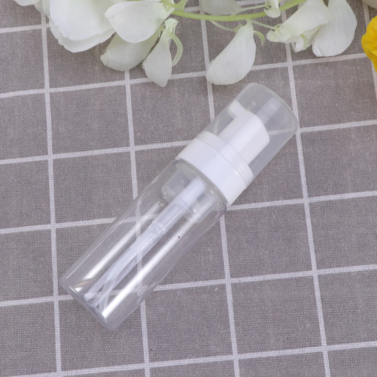 50ml 폼 디스펜서 펌프 병 여행용 메이크업 샴푸 컨디셔너 로션 누출 방지용 재사용 가능한 빈 용기