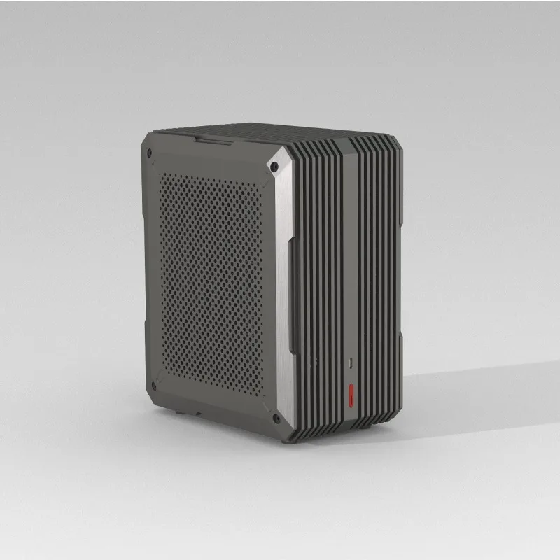 A4mini ITX Case - Small 1U PSU, Supports 190mm GPU, 47mm Cooler, 2x 2.5