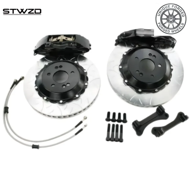 26 StyleF50 4 Pot Big Brake Caliper Kit Forged Aluminum 4 Piston Racing Brake System Fit For BMW 3-series 5-series X1/X3/X4