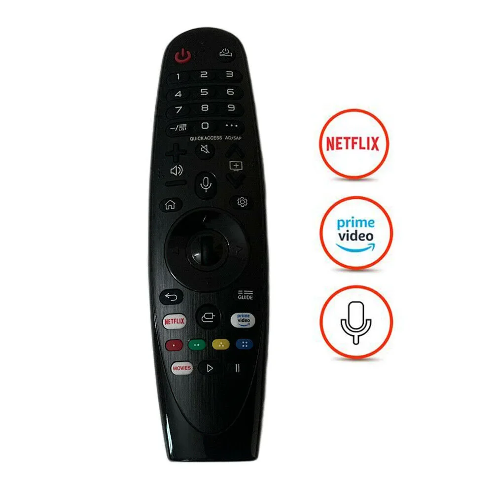 Magic Mate Bluetooth Voice Remote Control For  OLED Models: W9, E9, C9, B9 series OLED 4K UHD TV With Mouse Pointer