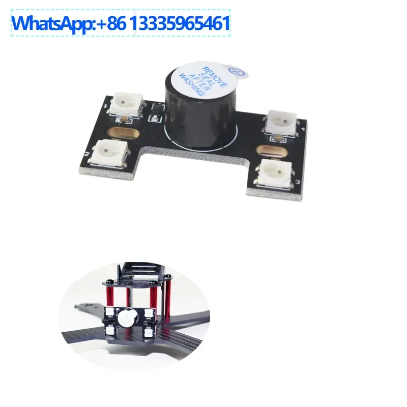 

4Pcs crossing machine led tail light F3 F4 CC3D flight control LED light board model aircraft four axis drone spare parts