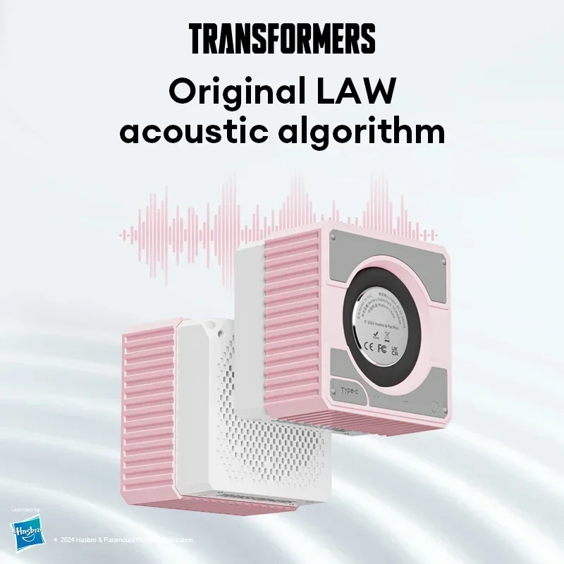 

TRANSFORMERS Speakers Bluetooth 5.4 Wireless Speaker 3D Stereo HiFi Sound Box Home Outdoor Waterproof Portable Player TF-Y12
