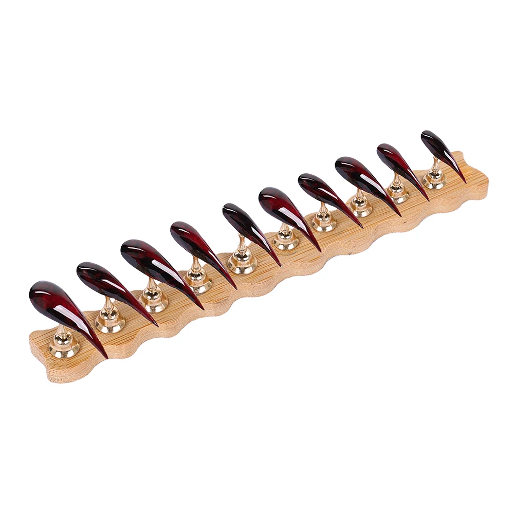 Obsession Nikki Art Nails Women Handmade Press on False Nails Wearable Nail Art Tips Halloween Cosplay Costume Accessories - view 4