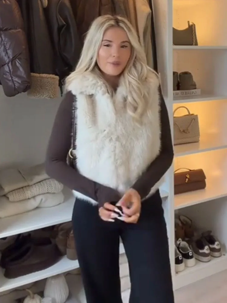 HH Gilet da donna Cappotto Solido Collo alto Senza maniche Tasca con bottoni ricoperti Gilet allentato casual invernale moda femminile 2 colori