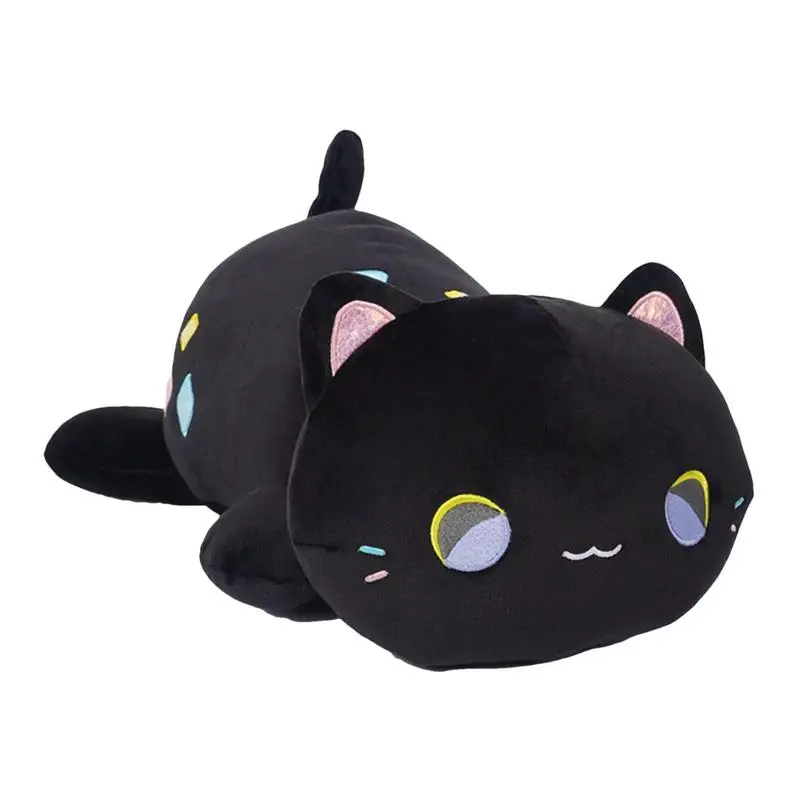 Cute Cat Stuffed Pillow para Crianças, Soft Plush, Nap Cushion, Sleep Toy, Home Decor, Doll Gift, 40cm