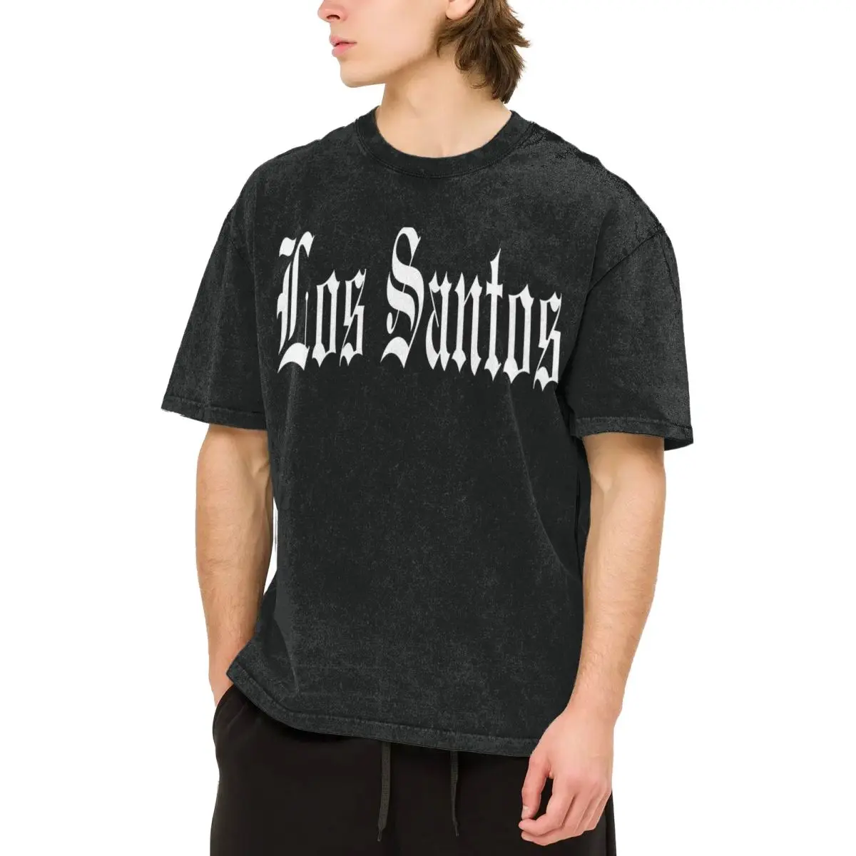 Lustiges Los Santos Herren-T-Shirt mit bedruckten Oberteilen sind lockere und schmal geschnittene Damen-T-Shirts