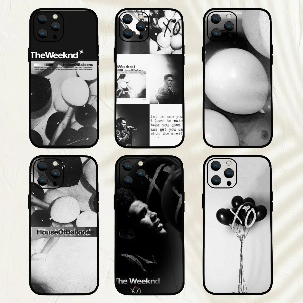 House of Balloons The Weeknd  Phone Case For iPhone Mini 11 12 13 14 15 Pro XS Max X Plus SE XR Shell