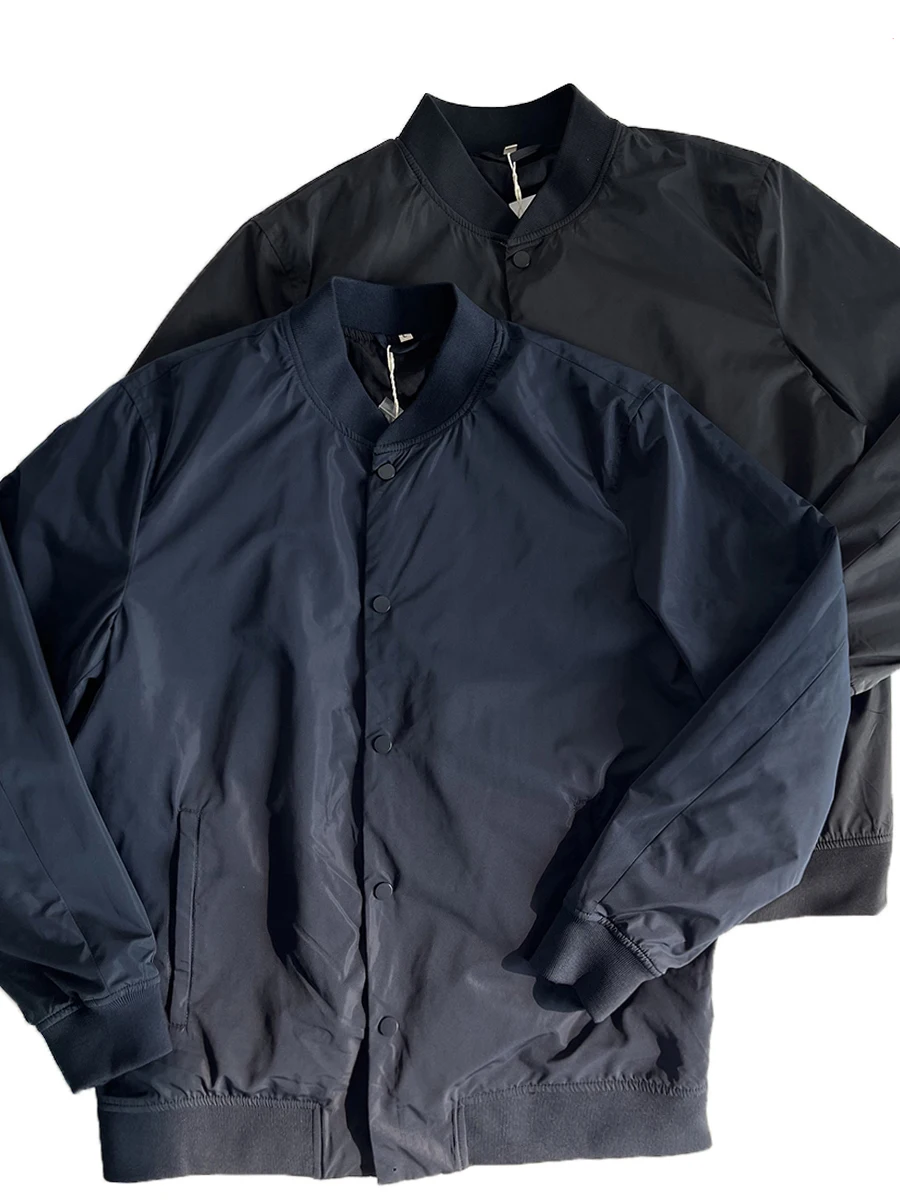 

Весенняя уличная ветрозащитная тонкая хлопковая куртка-бомбер с воротником-стойкой, свободного кроя, модная, повседневная, с наполнителем из полиэфирного волокна