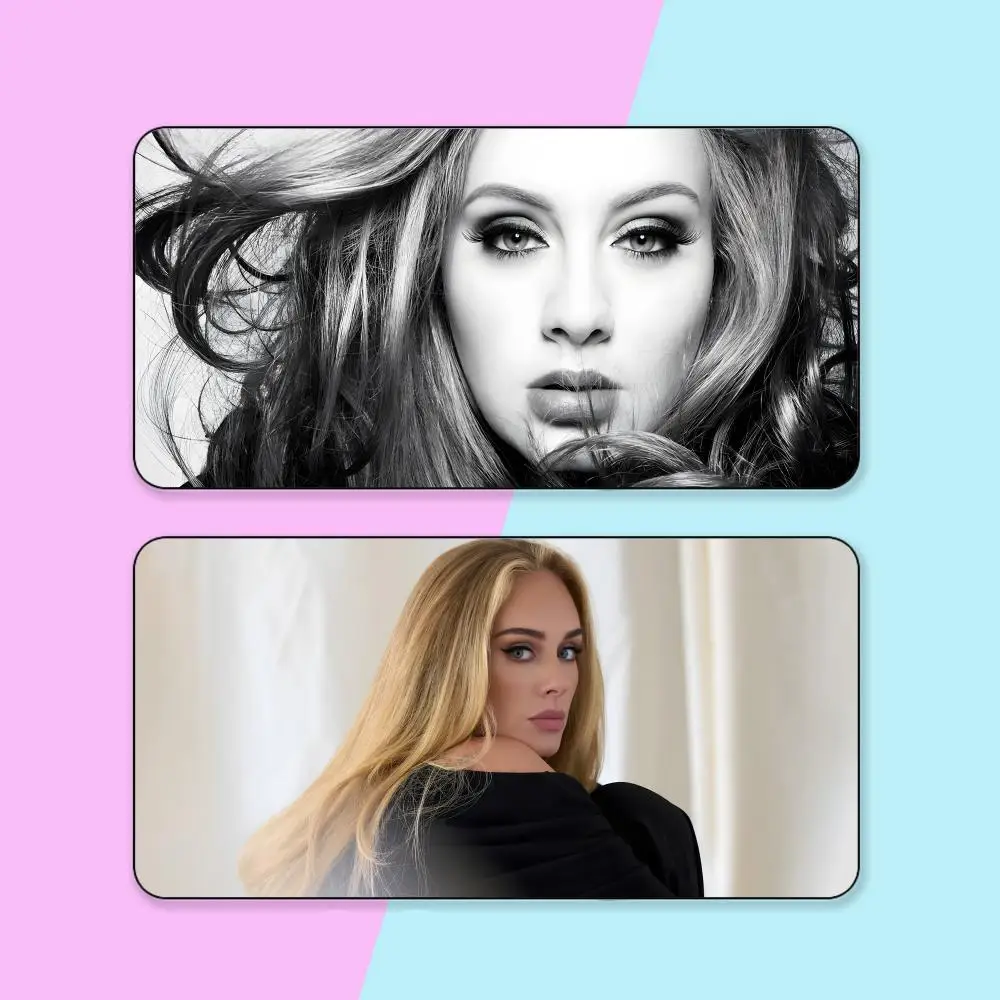 

Adele Adkins Mouse Pad Mouse Pad Rubber Computer Laptop Official Desk Colored Print Aesthetic Pretty Popular Fashion Luxury Mat