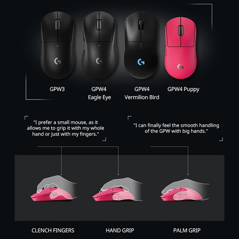 ماوس الألعاب اللاسلكي Logitech G PRO X SUPERLIGHT 2c، 51 جرام، مستشعر HERO 2 يدعم ما يصل إلى 44000 نقطة في البوصة و888 رطل لكل بوصة، 8 كيلو هرتز