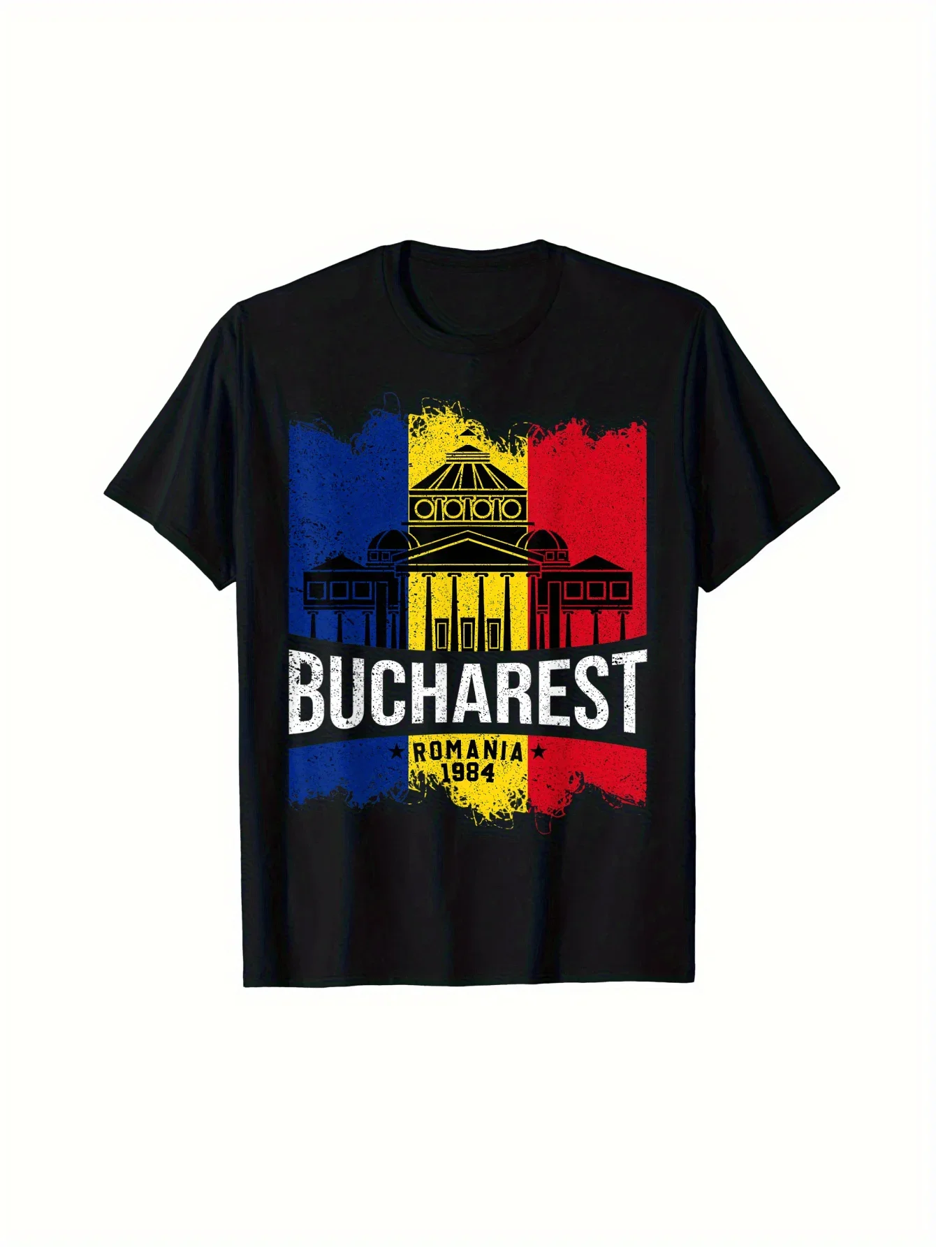 Nouveau t-shirt de Bucarest, un cadeau patriotique représentant la fierté de Roumanie