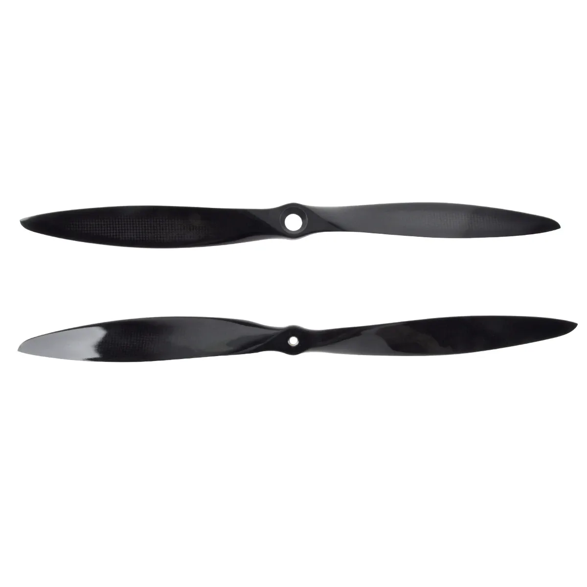 1 Pair 20 * 20 & 22 * 22 Carbon Fiber 2 Blade Propeller CW CCW for F3A RC Model