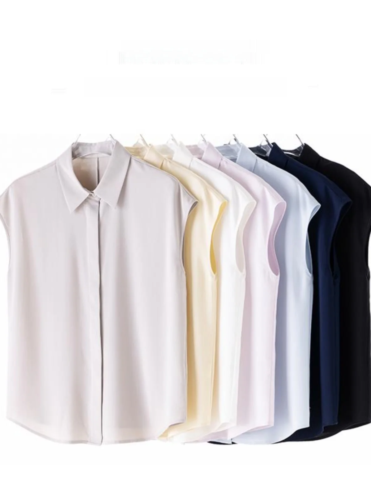 

Женский простой модный топ-жилет в стиле Одри Хепберн для чаепития, весна 2025, из смесового полиэстера