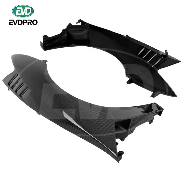 For Lamborghini Aventador Lp700-4 Lp720 Lp750 2011-2015 Evd Style Carbon Fiber Front Fender