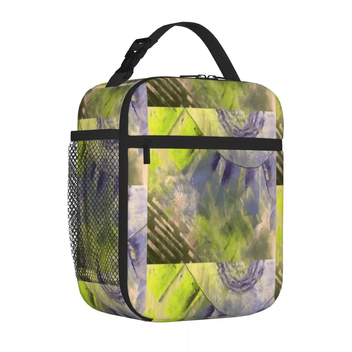 Hot Sale Washing On The Line Embossed Neoprene Lunch Bag Student Bento Meal Prep Bag