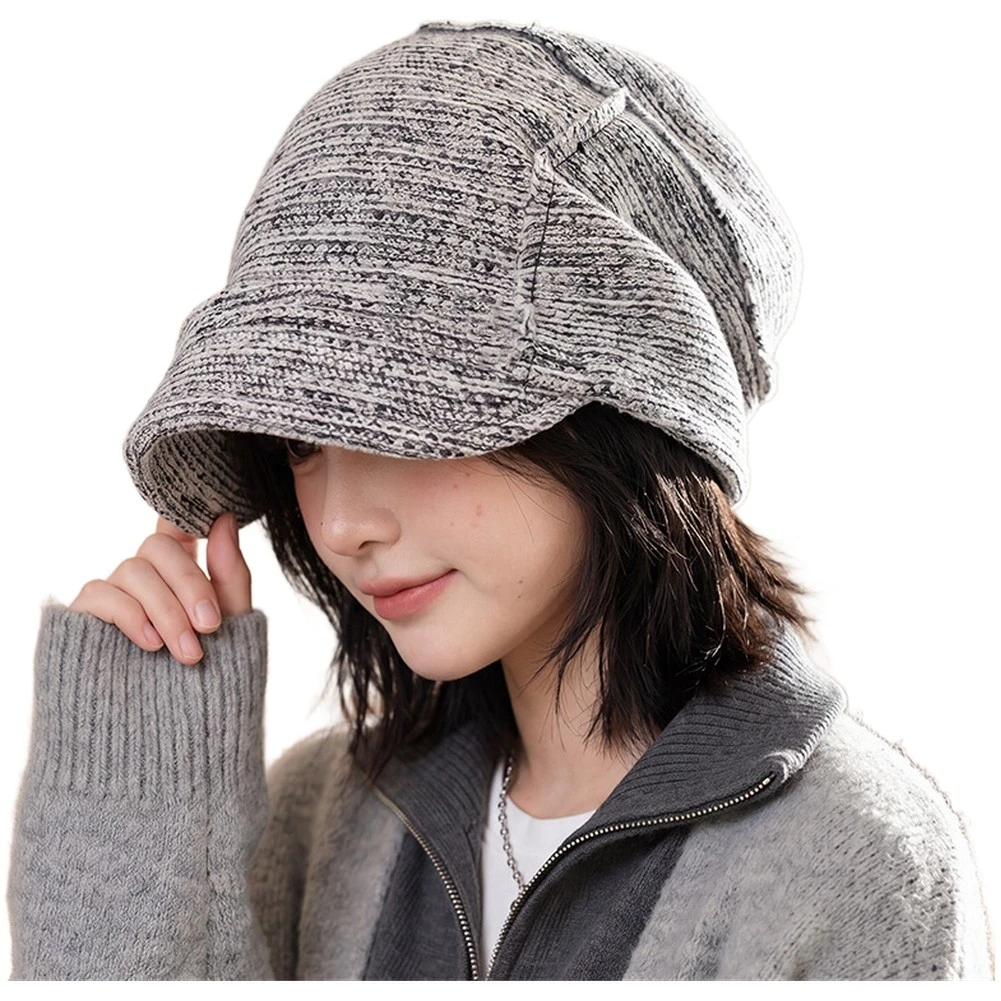 Women\'s Knit For beanie for Cold Weather Stretchy Slouchy Hat Made of Polyester Offers Warmth Durability and Convenient Storage