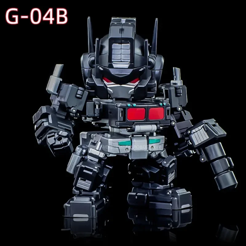 Magic Square Big Head Small Scale MS-TOYS MS-G04 MS-G04B Dark Mukudo Truck Boy Transform Toy Model