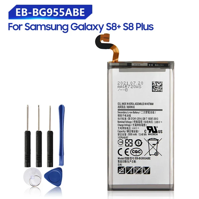 

Replacement Battery For Samsung Galaxy S8 Plus G9550 G955 GALAXY S8Plus S8+ SM-G9 SM-G955 EB-BG955ABA EB-BG955ABE