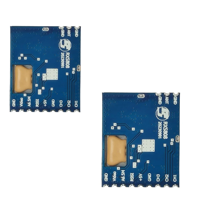 Modulo ricevitore audio video wireless RX5808 da 5,8 Ghz 3,5-5,5 V 7CH Modulo ricevitore audio video Modalità SPI