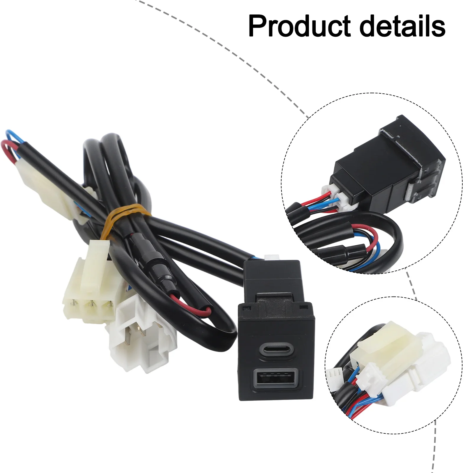 Auto Fast Charge Usb Converter As Shown In The Figure For POLO Fast Charge High Universality Lightweight Design