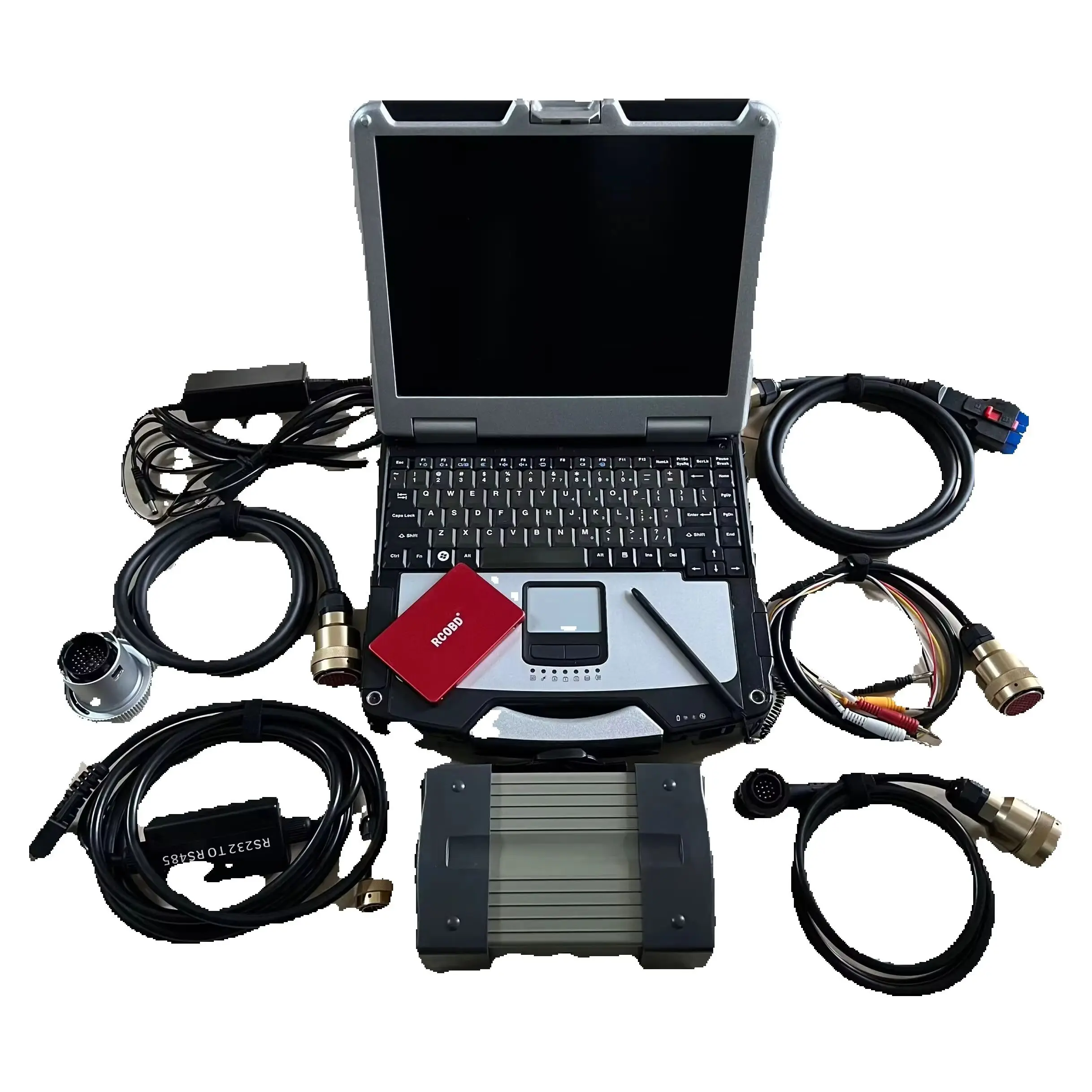 MB STAR C3 Diagnosis Tool With Laptop cf-31 Star C3 Multiplexer Software in SSD Work for 12V/24V Ready to Use