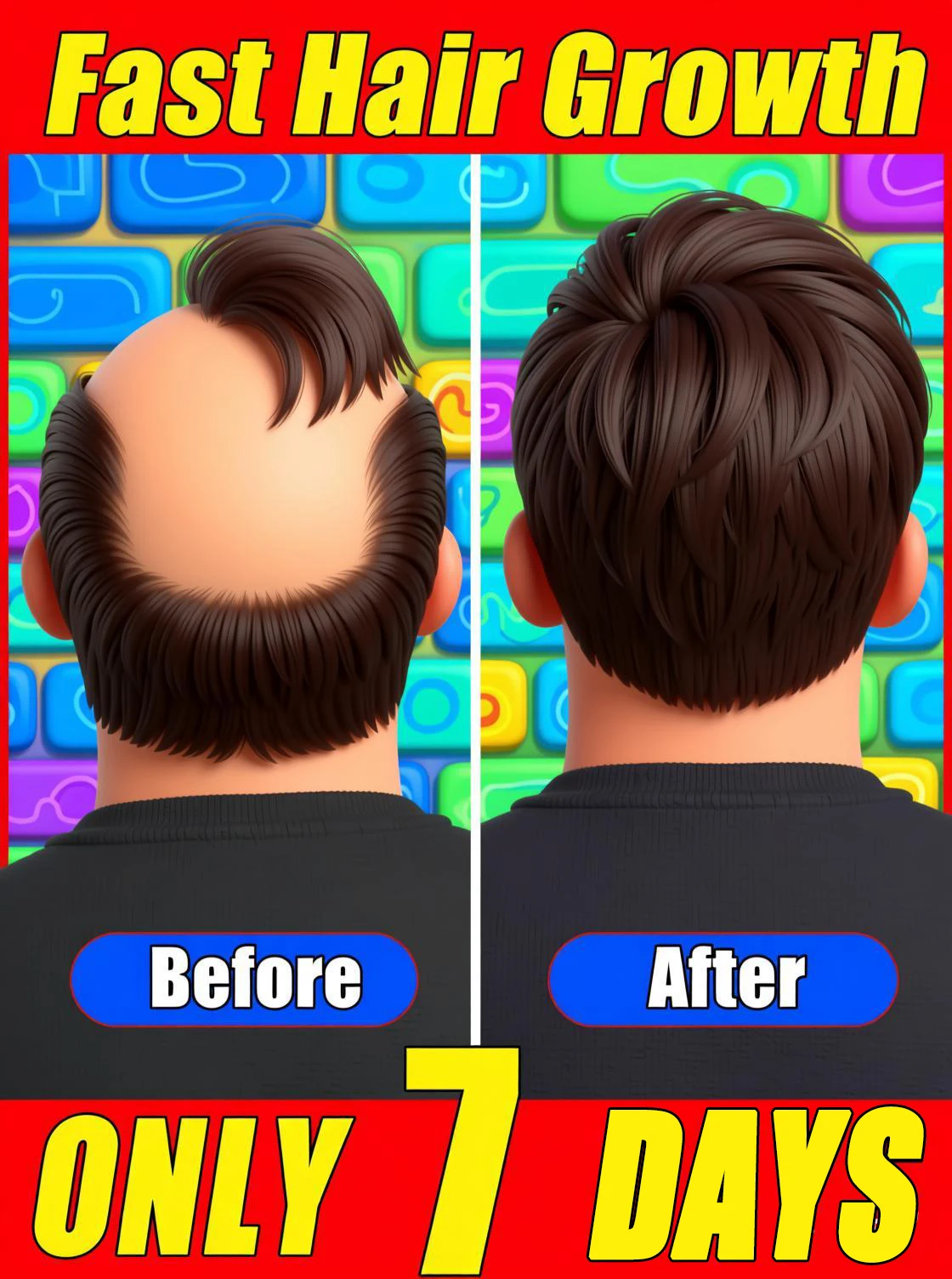 

Уход за волосами на лобной части головы и по краям для коррекции отступающей линии роста волос