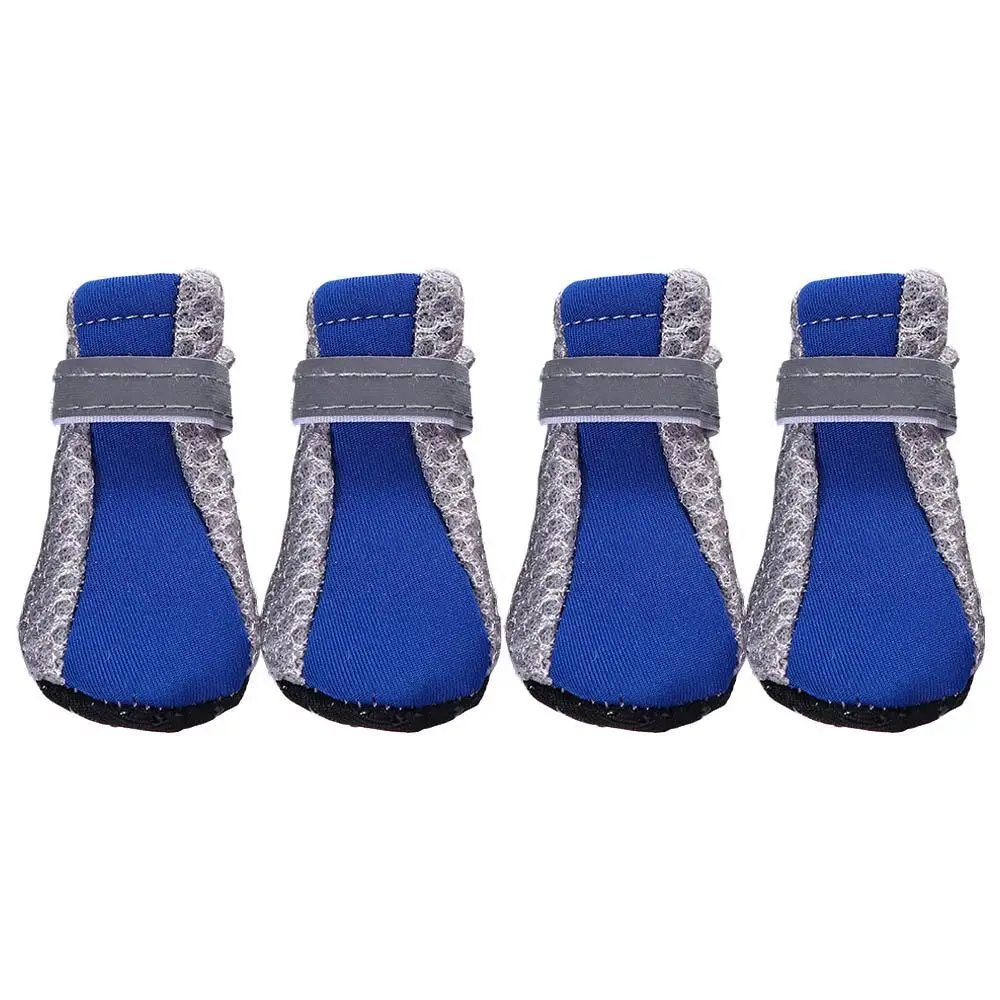 

Super Soft Hot Pavement with Reflective Stripe for Poodle Yorkshire Mesh Dog Boots Dog Shoes Pet Supplies Pet Rain Boots