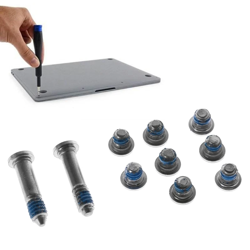 CPDD 1 Sets Replacement Screws for Macbook Air A1369 A1370 A1465 A1466 Mc503 Mc504, Bottom Cover Repair Replacement Tool kit