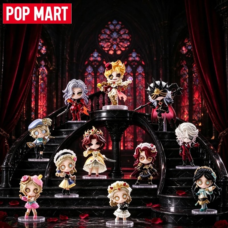 Popmart Identity V Rare Collection Series Blind Box Cute Figure Model Collectible Toy Doll Desktop Ornament Birthday Gift
